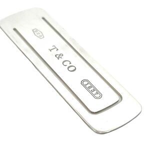Tiffany & Co Estate T & Co "1837" Bookmark Silver TIF720